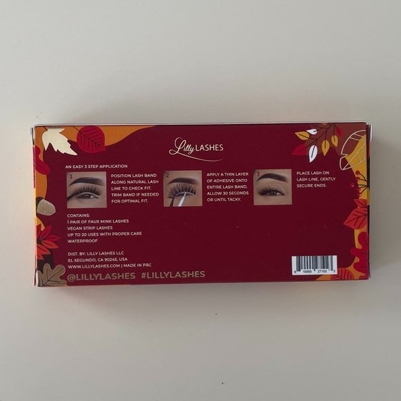 Lilly Lashes Falling for You False Eye Lashes New - Picture 3 of 4